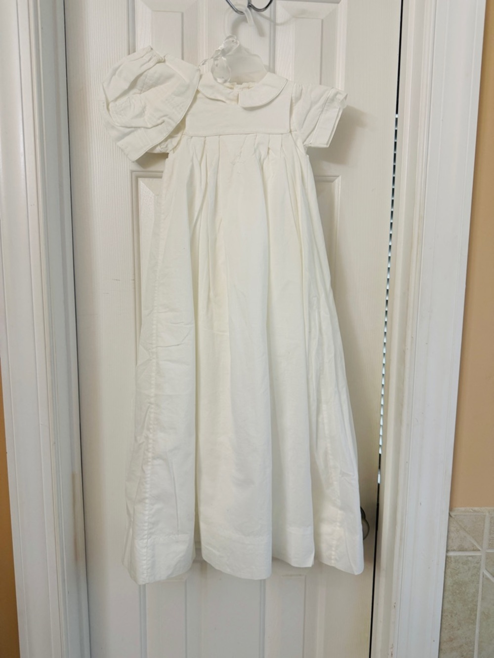Strasburg Infant Baptism Gown with Bonnet and Romper